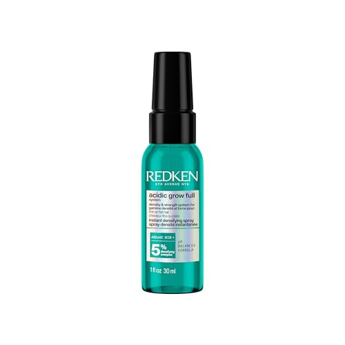 Redken Acidic Grow Full Instant Densifying Spray - Lightweight Root-Lift Hair Spray for Fuller, Thicker-Looking Hair, With Azelaic Acid, Heat Protection up to 450¡ÆF