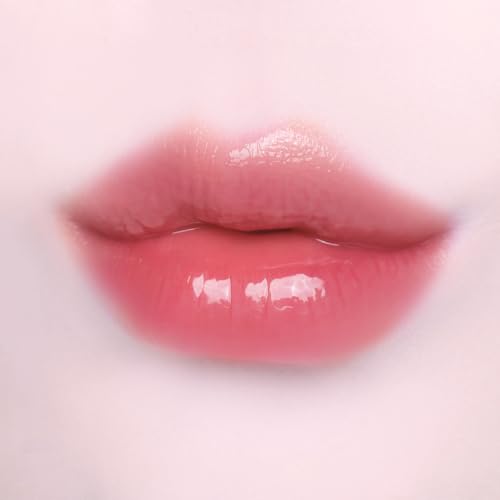DINTO Frozen Lip Jelly - Icy Cool Plumping Lip Gloss with Metal Tip - High-Shine Non-Sticky Jelly Formula for Fuller, Juicy Lips - Vegan & Cruelty-Free - 0.34 fl oz - Shade 376 Mirror
