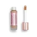 Revolution Beauty London, Conceal & Define Foundation, Full Coverage, Long-Lasting Matte Finish, Vegan & Cruelty-Free, F10 Medium Skin Tones, 0.8 fl oz