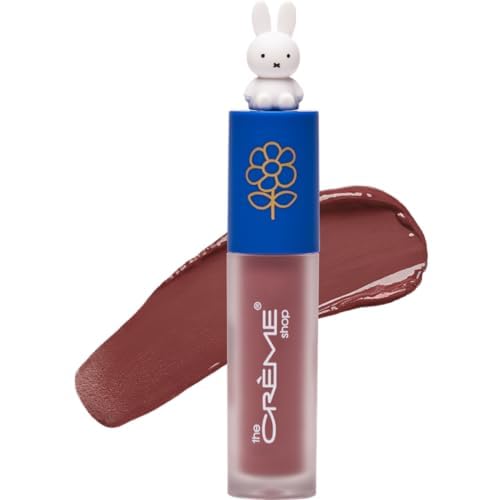 The Cr?me Shop Miffy Lip Stain, Glossy Finish, Long Wear, Formulated with Jojoba Oil, Sunflower Oil to hydrate, soothe, and moisturize lips, Korean formula - Available in 5 Shades (Cinnamon Chic)