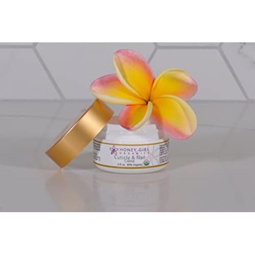 Honey Girl Organics Cuticle and Nail Creme, 0.5 Fluid Ounce