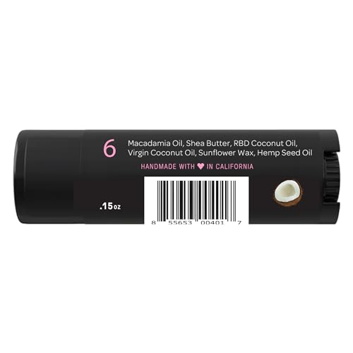 Ellovi Natural Lip Butter Lip Balm - Original - Pure Enough to Eat - Made With Just 6 Vegan Ingredients - Moisturizing Lip Care for All Day Hydration (2-Pack)