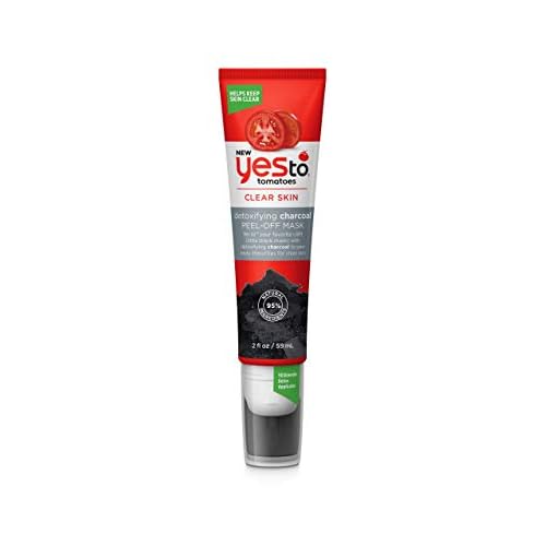 Yes To Tomatoes Detoxifying Charcoal Peel Off Face Mask, 2 Fl.Oz