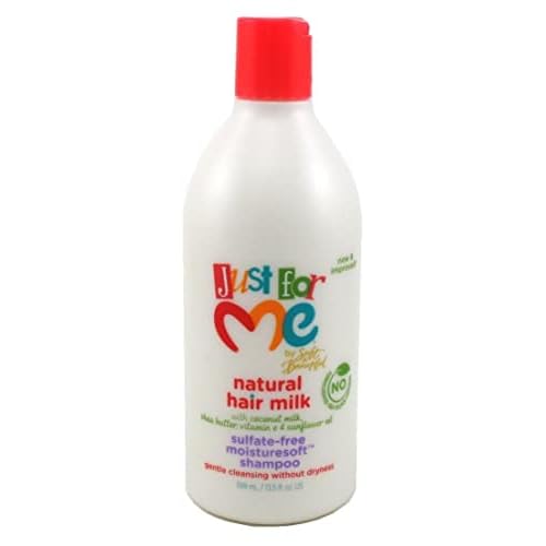 Just For Me Hair Milk Shampoo Moisturesoft 13.5 Ounce (Pack of 2)