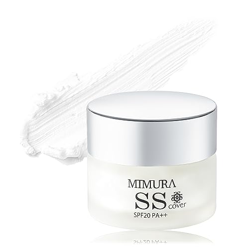 MIMURA Smooth Skin Cover Foundation Primer 20g Pores Makeup Concealer Cream Coverage Japanese Waterproof Makeupbase
