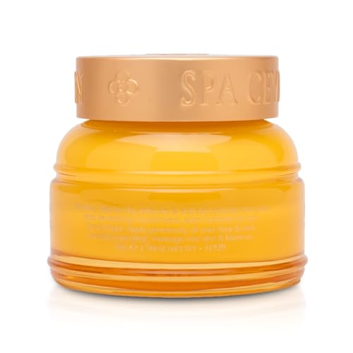SPA CEYLON Sal and Saffron Vitamin E Enriched Ultra Nourishing Rich Facial Cream | Deep Hydration | Suitable for Dry Skin