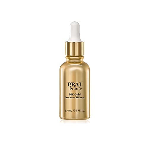 PRAI Beauty 24K Gold Precious Oil Drops - Cruelty Free - 1 Oz