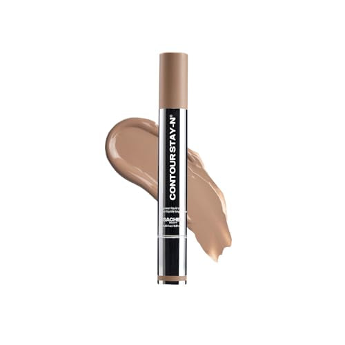 Sacheu Liquid Contour STAY-N Long Wear Bronzer Cream Contour Makeup ? Long Lasting, Blendable, & Lightweight Formula ? Vegan & Cruelty-free, Giving Sass