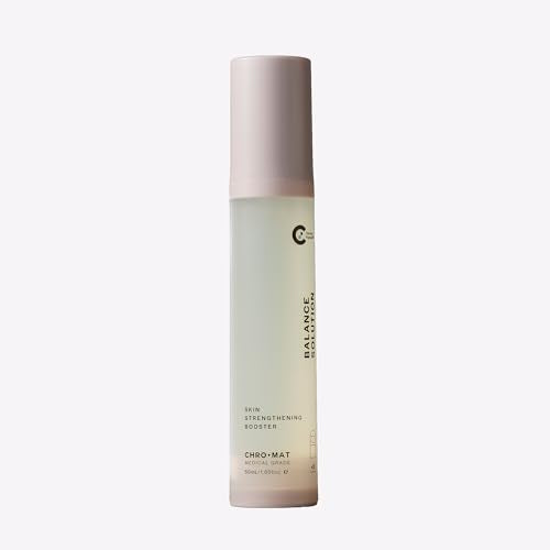 CHROMAT Balance Solution - 50mL - Hydrating Hyaluronic Acid Serum with Peptides - Face Serum for Dehydated Skin, Anti Aging Skin Care, Redness Relief, Oil Control, pH Balance