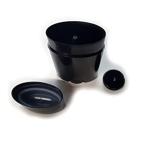 30 Pcs 15ml Plastic Deodorant Containers 0.5 Oz Oval Lip Balm Tubes Twist-up Filling Stick Refillable Empty Plastic Tube for Lipstick Crayon Chapstick DIY Lipstick Solid Deodorant Bar(Black)