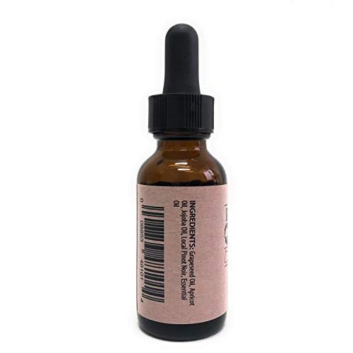 Bearded Oregon Beard Oil - Salem Scent, 1 oz - Citrus + Pinot Noir - All Natural Ingredients, Softens and Strengthens Beard, Relieves Itch