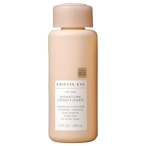 Kristin Ess Hair The One Signature Conditioner for Dry Damaged Hair - Moisturizes, Smooths, Detangles + Softens Hair - Sulfate Free, Color + Keratin Safe, 10 fl. oz.