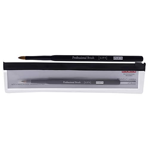 PUPA Milano Lip Brush - Made With Flexible Synthetic Fibers - Seamlessly Blends Out Lip Liner To Create Clean Lines - Ideal For Flawless Application Of Lipsticks And Lip Glosses - 1 Pc