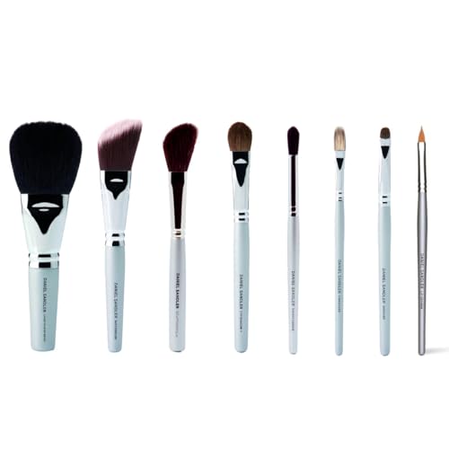 Daniel Sandler Socket and Smoke Brush for Blending Eyeshadow with Precision ? Soft Synthetic Eye Makeup Brush for Crease, Liner, and Smokey Eye Looks ? Cruelty-Free, 14cm