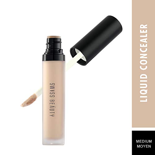 Swiss Beauty Professional Liquid Concealer For Face (Medium-Moyen)