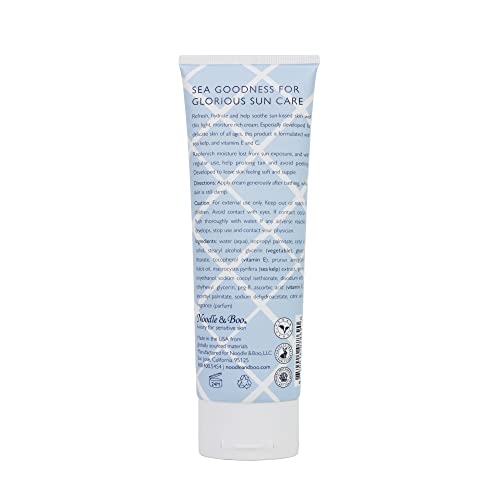 VitaSea After Sun Replenishing Cream for Face and Body, Refresh, Hydrate & Soothe Heat Exposed Skin, Fast-Absorbing Vegan After Sun Care, Formulated with Sea Kelp, Vitamin E & C, 4 Fl Oz