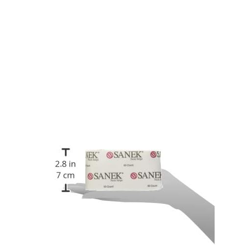 SANEK Neck Strips, 60 Count (Pack of 2)