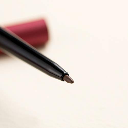 CATKIN Ultra-Fine Automatic Eyebrow Pencil, Smudge-Proof & Waterproof Formula, High-Pigment, Built-in Spoolie Brush, Natural Looking Brows Stay All Day (C03 Dark Brown)