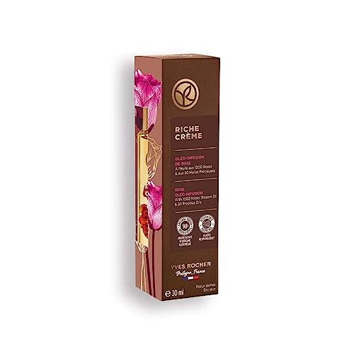 Yves Rocher Riche Creme Oleo - Infusion Natural Rose Petals Hydrating Serum- 30 ml. / 1 fl.Oz.