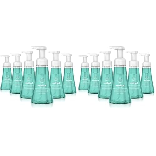 Method Foaming Hand Soap,Waterfall,Paraben and Phthalate Free,10 fl oz,(Pack of 12)