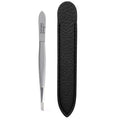 Made in Solingen, Germany APEXAY Professional Tweezers (Stainless Steel) ? Multi-Purpose High-Precision Tweezers for Eyebrows, Hair Removal, and Crafts (Slant Tipped - Normal Mouth)