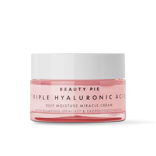 Beauty Pie Triple Hyaluronic Acid Deep Moisture Miracle Cream 50ml ? Hydrating Face Moisturizer for Plumping, Firming & Anti-Aging