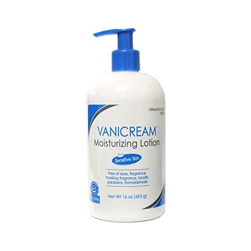 Vanicream Moisturizing Lotion for Sensitive Skin, 16 Ounce (Pack of 3)