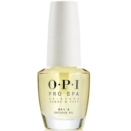 Bundle of OPI xPress/ON Press On Nails, With Nail Glue, French Tip Nail Art, Short, French Press + OPI ProSpa Nail and Cuticle Oil, 0.5 fl oz