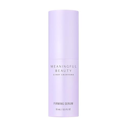 Meaningful Beauty Firming Serum, Anti Aging Facial Serum with Melon Super Antioxidants, Collagen & Hyaluronic Acid, Daily Skin Care for Women, Lightweight Hydrating Formula, Travel Ready, 0.5 Fl Oz