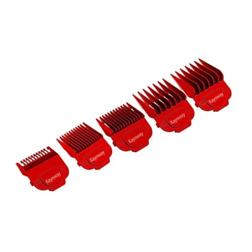 for Andis Magnetic Clipper Guards 5PCS, Upgrade Professional Clipper Guard Comb Guides for Andis Hair Clippers -Size #0,1,1.5,3 -Length (1/16'',1/8'',1/4'',3/8'',1/2'')