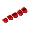 for Andis Magnetic Clipper Guards 5PCS, Upgrade Professional Clipper Guard Comb Guides for Andis Hair Clippers -Size #0,1,1.5,3 -Length (1/16'',1/8'',1/4'',3/8'',1/2'')