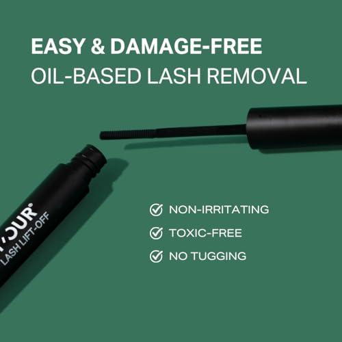 Y'OUR Beginner Friendly DIY Lash Extension Kit with 14mm C-Curl 3D Volume Clusters | 7-Day Hold Long Lasting Eyelash Glue, Bond & Seal, and Non-Irritating Eyelash Remover | Complete Adhesive Eyelashes