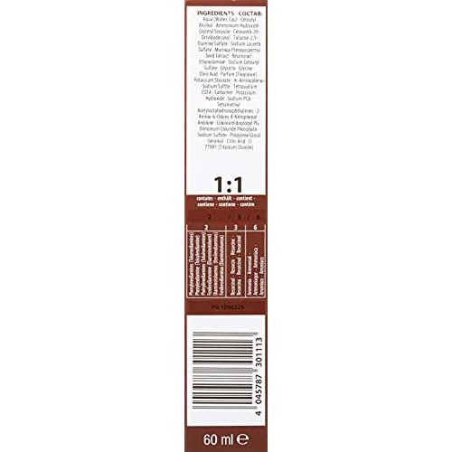 Schwarzkopf Professional Igora Color10 6-00 60ml Brown Permanent Hair Color Cream, Cruelty Free, Ammonia Free