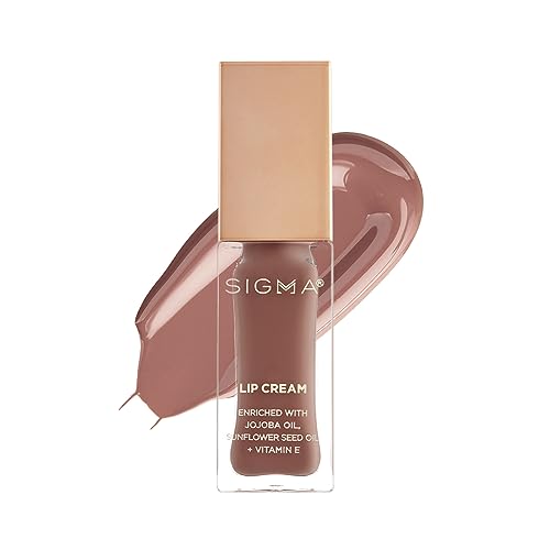 Sigma Beauty Lip Cream ? Professional Liquid Lipstick Cream with an Ultra-Hydrating Formula and a Lustrous, Creamy Finish - Long Lasting, Lightweight & Non-Sticky Lip Creme (Begonia)