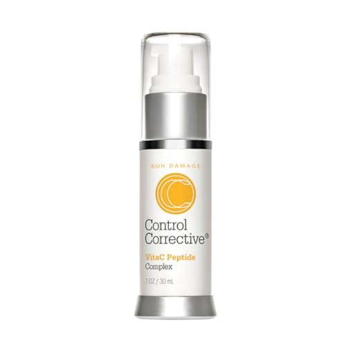 CONTROL CORRECTIVE VitaC Peptide Complex ? Vitamin C Peptide Face Serum with Antioxidants, Collagen Support & Hydration for Aging or Uneven Skin