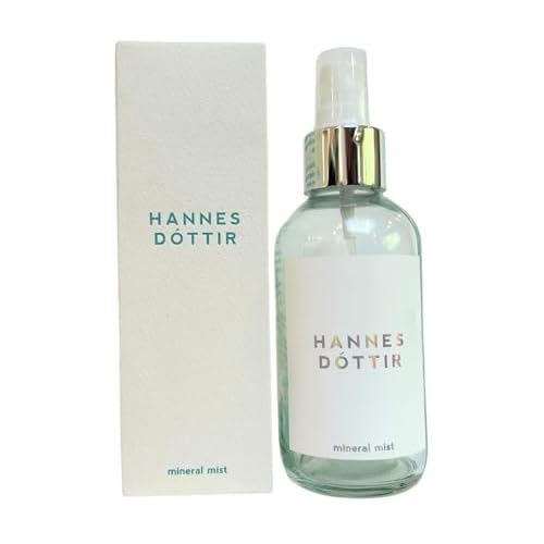 Hannes D?ttir Icelandic Mineral Mist Luminizing Toner: Calms, hydrates, Reduces Redness, Promotes Collagen Production & Sets Makeup