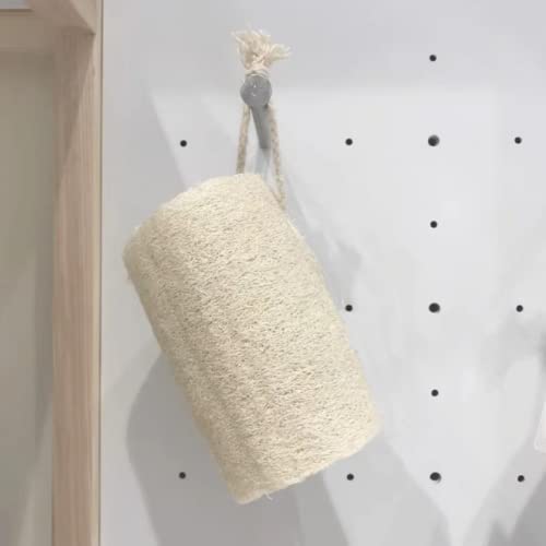 Natural Loofah Sponge Exfoliating Body Sponge Scrubber, Natural Loofah Exfoliating Bath Scrubber for Adults for Adults, Men and Women Shower (6PCS)