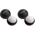 SHANY Lip Balm Sphere - Nourishing Hydrating Lip Balm Lip Care Infused with Shea Butter and Moisturizing Oils to Soothe and Repair Dry and Cracked Lips - Black (Pack of 2)