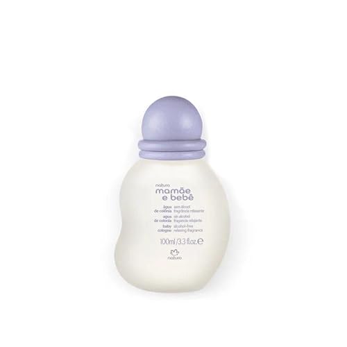 Natura - Mam?e e Beb? Mom & Baby Cologne | Relaxing Fragrance Scent for Babies | Alcohol-Free, Hypoallergenic, Pediatrician Tested, Vegan & Safe Daily Use ? 3.4 fl oz (100 ml)