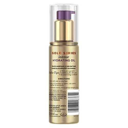 Pantene Gld Series Hydrtg Size 3.2z Pantene Gold Series Hydrating Oil Treatment 3.2z