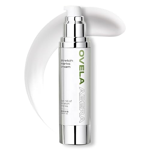 Abera Maternity Stretch Mark Cream for Pregnancy and Weight Fluctuations, Stretch Mark Treatment Pregnancy Must Haves, Deep Stretch Mark Removal