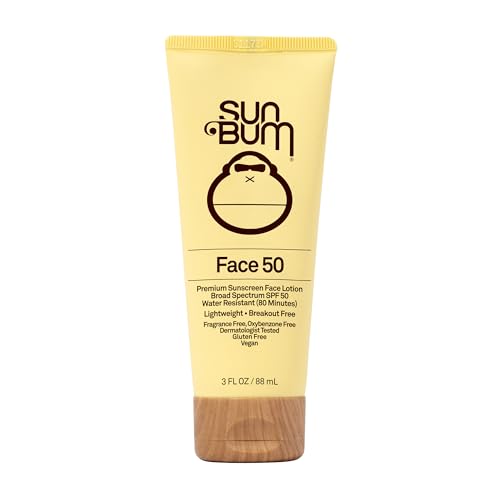 Sun Bum Original SPF 30 Sunscreen Scalp and Hair Mist I Vegan and Hawaii & Original SPF 50 Sunscreen Face Lotion | Vegan and Hawaii 104 Reef Act Compliant (Octinoxate & Oxybenzone Free)