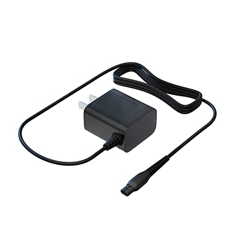 4.3V One Blade Charger Compatible with Series QP2520, QP2520 / 90, QP2520 / 70, QP2520 / 72 All-in-One Grooming Trimmer & Hybrid Electric Razor A00390 Power Cord Supply Charger