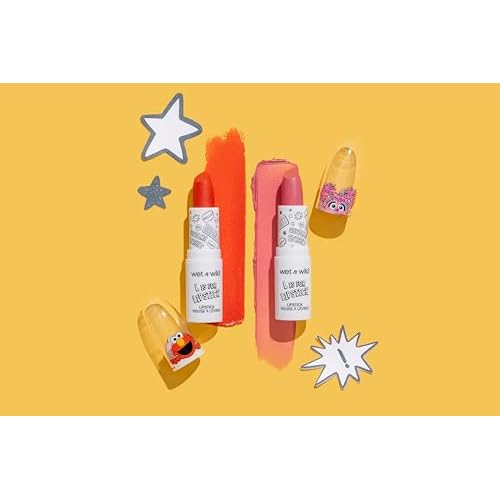wet n wild x Sesame Street, L Is For Lipstick Giggles (Pack of 2)