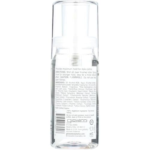 Giovanni Cosmetics Spray Hair La Hold Trvl, 2.2 fl oz