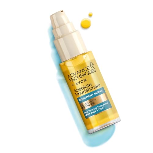 Avon Advance Techniques Moroccan Argan Oil Leave-in Treatment Bottle All Hair Types
