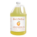 Best of Nature 100% Pure Apricot Oil ? Lightweight Massage & Body Oil, Unscented Moisturizer for Hair, Skin, Face, Ideal Carrier Oil for Essential Oils, Gallon (128 fl oz)