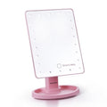Juicy Couture - LED Light-Up Vanity Mirror for Makeup, Adjustable Brightness, Touch Control, Sleek Modern Design, Portable Beauty Mirror for Dressing Table & Travel