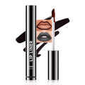OETUIOW Lip Stain, Lip Liner Stain, Peel Off Lip Liner Tattoo, Long Lasting Lip Stain Waterproof for Women Girls All Skin Types, Transfer-Proof & Natural (Black)