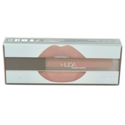HUDA BEAUTY Liquid Matte Ultra-Comfort Transfer-proof Lipstick Bombshell